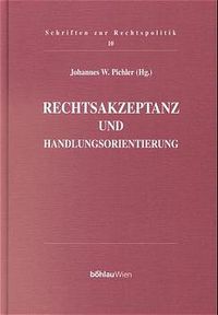 Buch Cover Rechtsakzeptanz und Handlungsorientierung