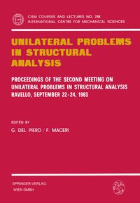 Buch Cover Unilateral Problems in Structural Analysis