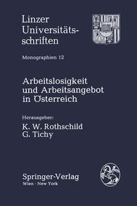 Buch Cover Arbeitslosigkeit und Arbeitsangebot in Österreich