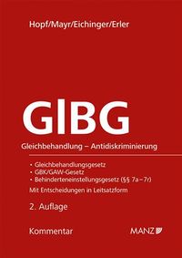 Buch Cover GlBG Gleichbehandlung - Antidiskriminierung