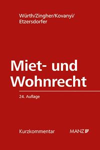 Buch Cover Miet- und Wohnrecht