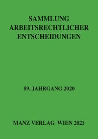 Buch Cover Sammlung arbeitsrechtlicher Entscheidungen