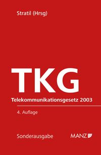 Buch Cover Telekommunikationsgesetz 2003 TKG