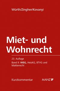 Buch Cover Miet- und Wohnrecht