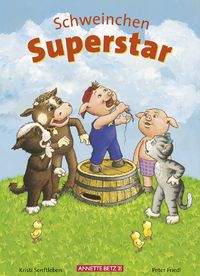 Buch Cover Schweinchen Superstar