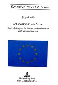 Buch Cover Schadensersatz und Strafe
