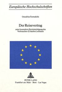 Buch Cover Der Reisevertrag