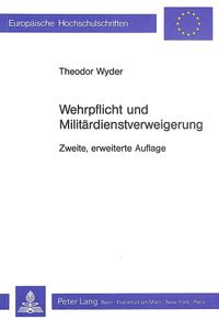 Buch Cover Wehrpflicht und Militärdienstverweigerung
