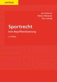 Buch Cover Sportrecht