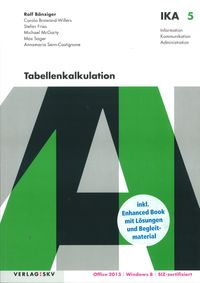 Buch Cover IKA 5: Tabellenkalkulation