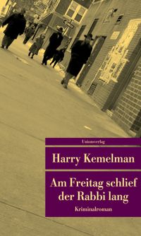 Buch Cover Am Freitag schlief der Rabbi lang