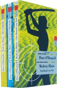 Buch Cover Modesty Blaise im 3er-Pack