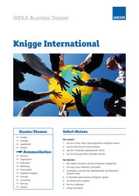 Buch Cover Business-Knigge International