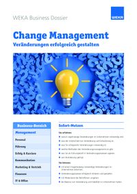 Buch Cover Change Management
