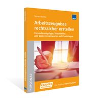 Buch Cover Arbeitszeugnisse rechtssicher erstellen
