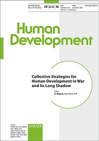 Buch Cover Collective Strategies for Human Development in War and Its Long Shadow