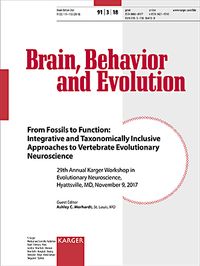 Buch Cover From Fossils to Function: Integrative and Taxonomically Inclusive Approaches to Vertebrate Evolutionary Neuroscience