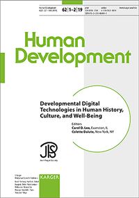 Buch Cover Developmental Digital Technologies in Human History, Culture, and Well-Being