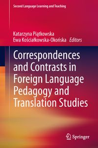 Buch Cover Correspondences and Contrasts in Foreign Language Pedagogy and Translation Studies