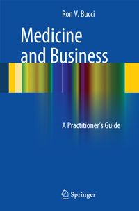 Buch Cover Medicine and Business