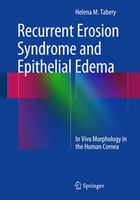 Buch Cover Recurrent Erosion Syndrome and Epithelial Edema
