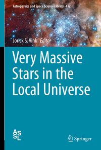 Buch Cover Very Massive Stars in the Local Universe
