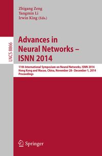 Buch Cover Advances in Neural Networks – ISNN 2014
