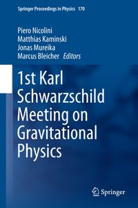 Buch Cover 1st Karl Schwarzschild Meeting on Gravitational Physics