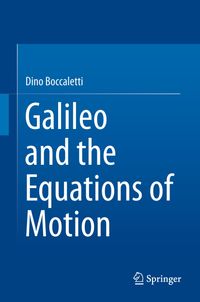 Buch Cover Galileo and the Equations of Motion