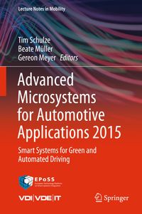 Buch Cover Advanced Microsystems for Automotive Applications 2015