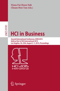 Buch Cover HCI in Business