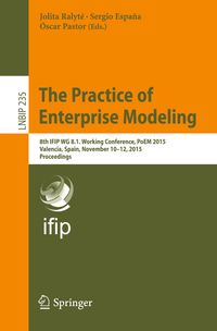 Buch Cover The Practice of Enterprise Modeling