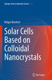Buch Cover Solar Cells Based on Colloidal Nanocrystals