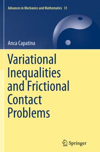 Buch Cover Variational Inequalities and Frictional Contact Problems