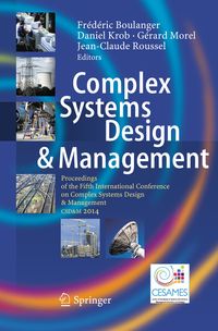Buch Cover Complex Systems Design & Management