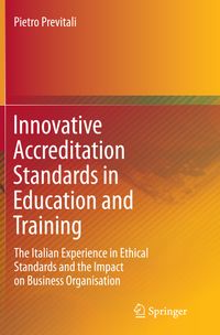 Buch Cover Innovative Accreditation Standards in Education and Training