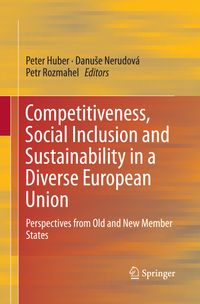 Buch Cover Competitiveness, Social Inclusion and Sustainability in a Diverse European Union