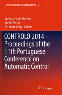 Buch Cover CONTROLO’2014 – Proceedings of the 11th Portuguese Conference on Automatic Control
