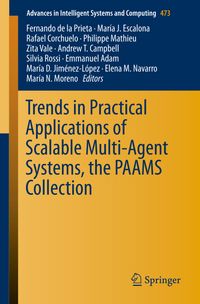 Buch Cover Trends in Practical Applications of Scalable Multi-Agent Systems, the PAAMS Collection