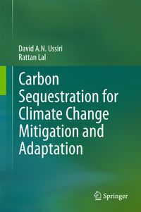 Buch Cover Carbon Sequestration for Climate Change Mitigation and Adaptation