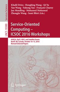 Buch Cover Service-Oriented Computing – ICSOC 2016 Workshops