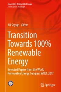 Buch Cover Transition Towards 100% Renewable Energy