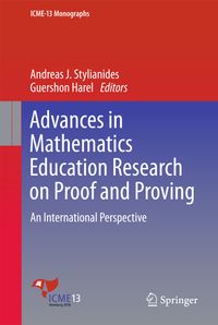 Buch Cover Advances in Mathematics Education Research on Proof and Proving
