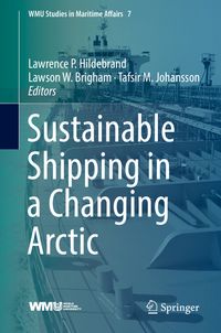 Buch Cover Sustainable Shipping in a Changing Arctic