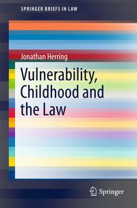Buch Cover Vulnerability, Childhood and the Law