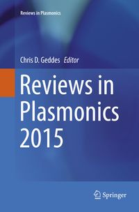 Buch Cover Reviews in Plasmonics 2015