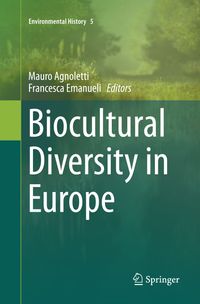 Buch Cover Biocultural Diversity in Europe