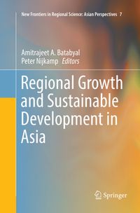 Buch Cover Regional Growth and Sustainable Development in Asia