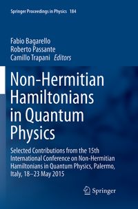 Buch Cover Non-Hermitian Hamiltonians in Quantum Physics