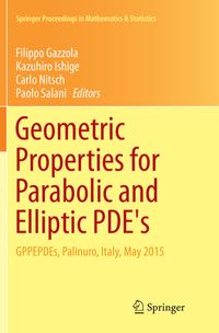 Buch Cover Geometric Properties for Parabolic and Elliptic PDE's